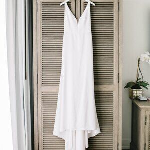 Andria Bird Wedding Dress Mia Rose with deep V